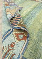 Soho Antiq-Eflin El Dokuma Abrajlı Azeri Halı 170x244 Cm-Halı-6-Milagron.com