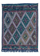 Soho Antiq-Elburz Geometrik Desenli El Dokuma Kilim 128x163 Cm-Halı-1-Milagron.com