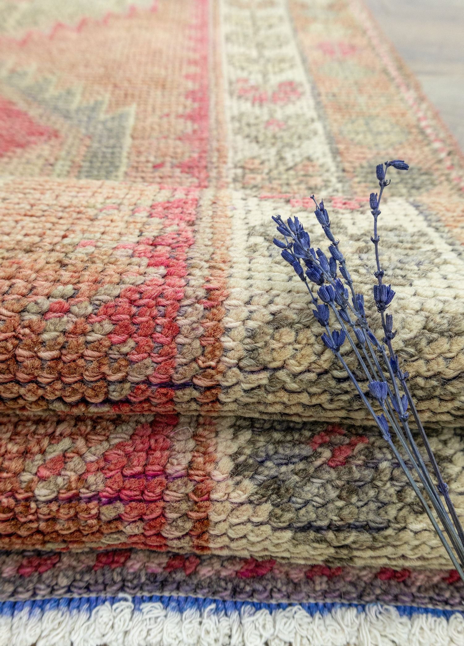 Soho Antiq-Erak Rustik El Dokuma Yün Herki Yolluk 89x359 Cm-Halı-4-Milagron.com