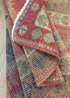 Soho Antiq-Erak Rustik El Dokuma Yün Herki Yolluk 89x359 Cm-Halı-6-Milagron.com