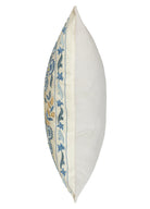 Soho Antiq-Erguvan Çiçek Desenli İpek Kırlent 50x50 Cm-Kırlent-6-Milagron.com