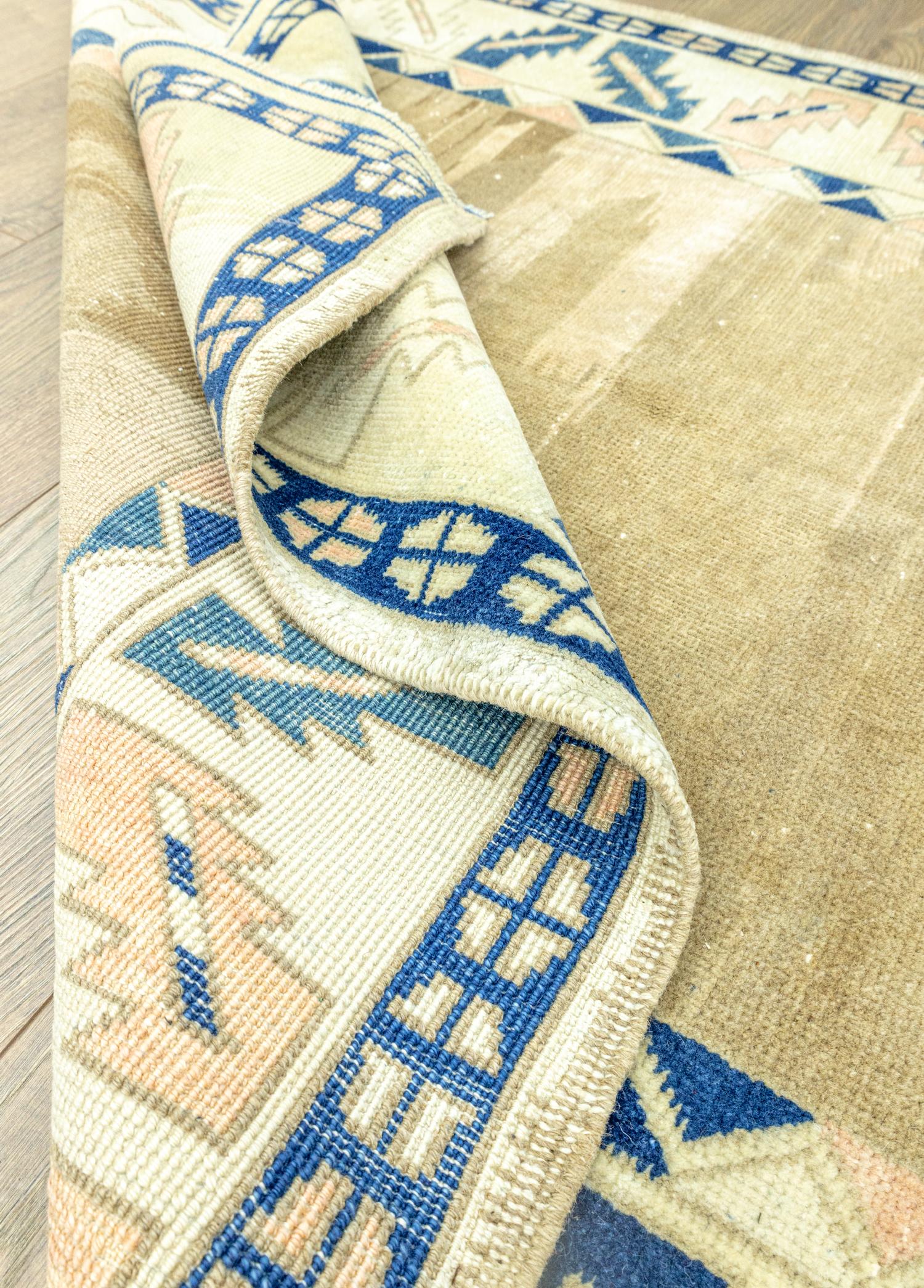 Soho Antiq-Erguvan Kahverengi El Dokuma Halı 121x177 Cm-Halı-6-Milagron.com