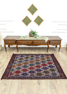 Soho Antiq-Esil El Dokuma Cicim Kilim 131x157 Cm-2-Milagron.com