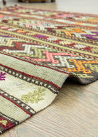 Soho Antiq-Esmat Renkli El Dokuma Cicim Kilim 155x218 Cm-Halı-5-Milagron.com