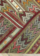 Soho Antiq-Esmat Renkli El Dokuma Cicim Kilim 155x218 Cm-Halı-6-Milagron.com