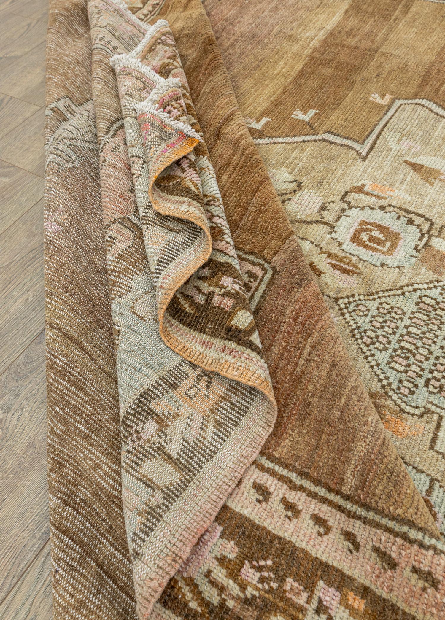 Soho Antiq-Eynehan Abrajlı El Dokuma Halı 200x367 Cm-Halı-6-Milagron.com