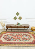 Soho Antiq-Eyvind Renkli El Dokuma Karabağ Kilim 194x296 Cm-Halı-2-Milagron.com