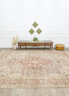 Soho Antiq-Fasa Pastel Renkli Vintage El Dokuma Halı 276x393 Cm-2-Milagron.com