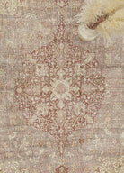 Soho Antiq-Fasa Pastel Renkli Vintage El Dokuma Halı 276x393 Cm-3-Milagron.com