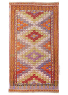 Soho Antiq-Feriz Geometrik Desenli El Dokuma Cicim Kilim 172x311 Cm-Kilim-1-Milagron.com