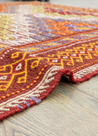 Soho Antiq-Feriz Geometrik Desenli El Dokuma Cicim Kilim 172x311 Cm-Kilim-6-Milagron.com