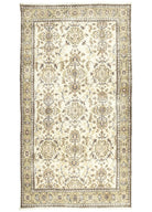 Soho Antiq-Fida Natural El Dokuma Vintage Halı 113x202 Cm-1-Milagron.com