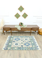 Soho Antiq-Fida Rustik Desenli Yün Halı 108x150 Cm-Halı-2-Milagron.com