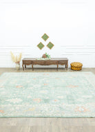 Soho Antiq-Firuze El Dokuma Yün Uşak Halısı 309x419 Cm-Halı-2-Milagron.com