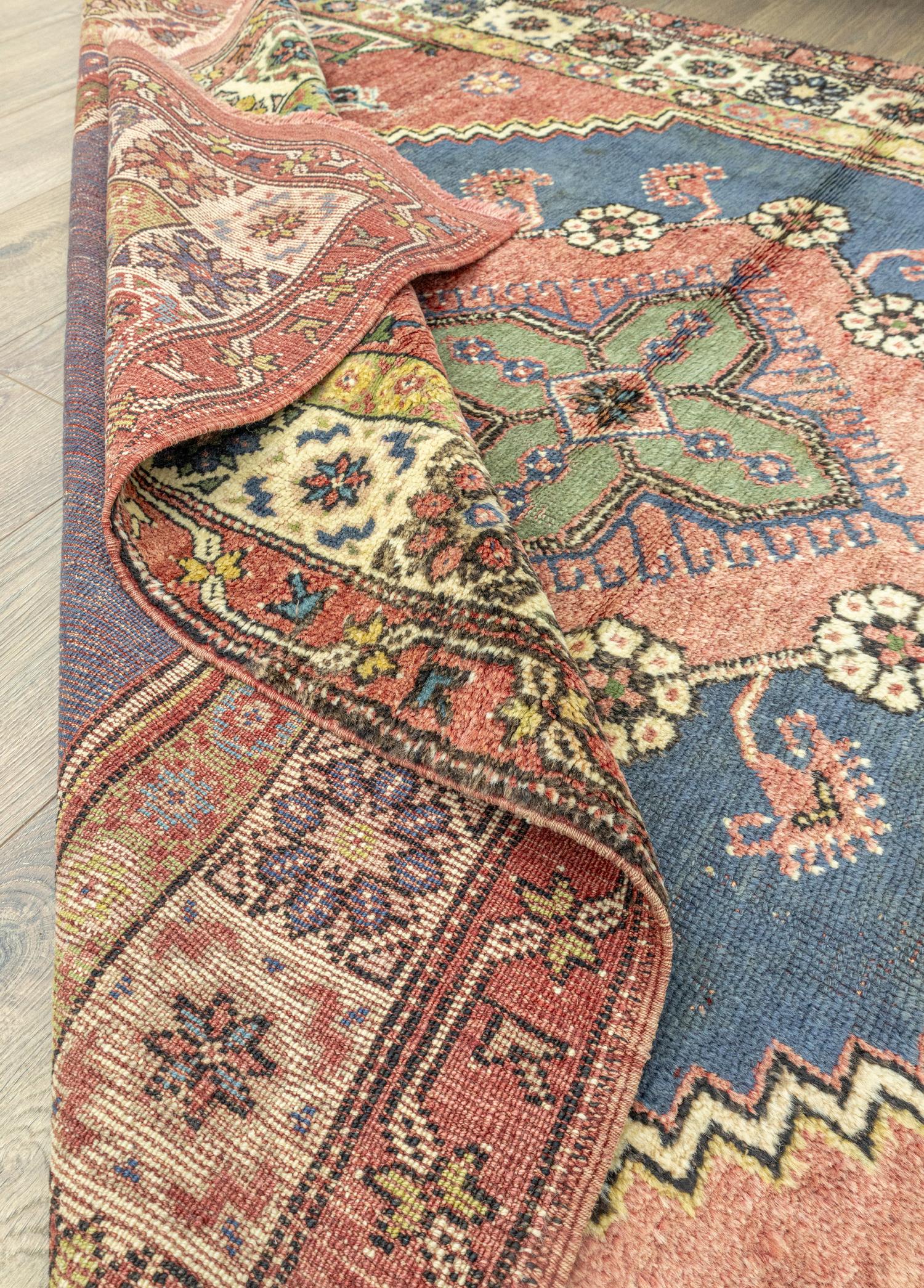 Soho Antiq-Fulya El Dokuma Dazkırı Halı 163x227 Cm-Halı-6-Milagron.com