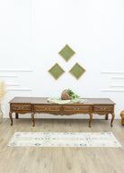 Soho Antiq-Geray İlkel Desenli Uşak Yolluk 57x189 Cm-Halı-2-Milagron.com