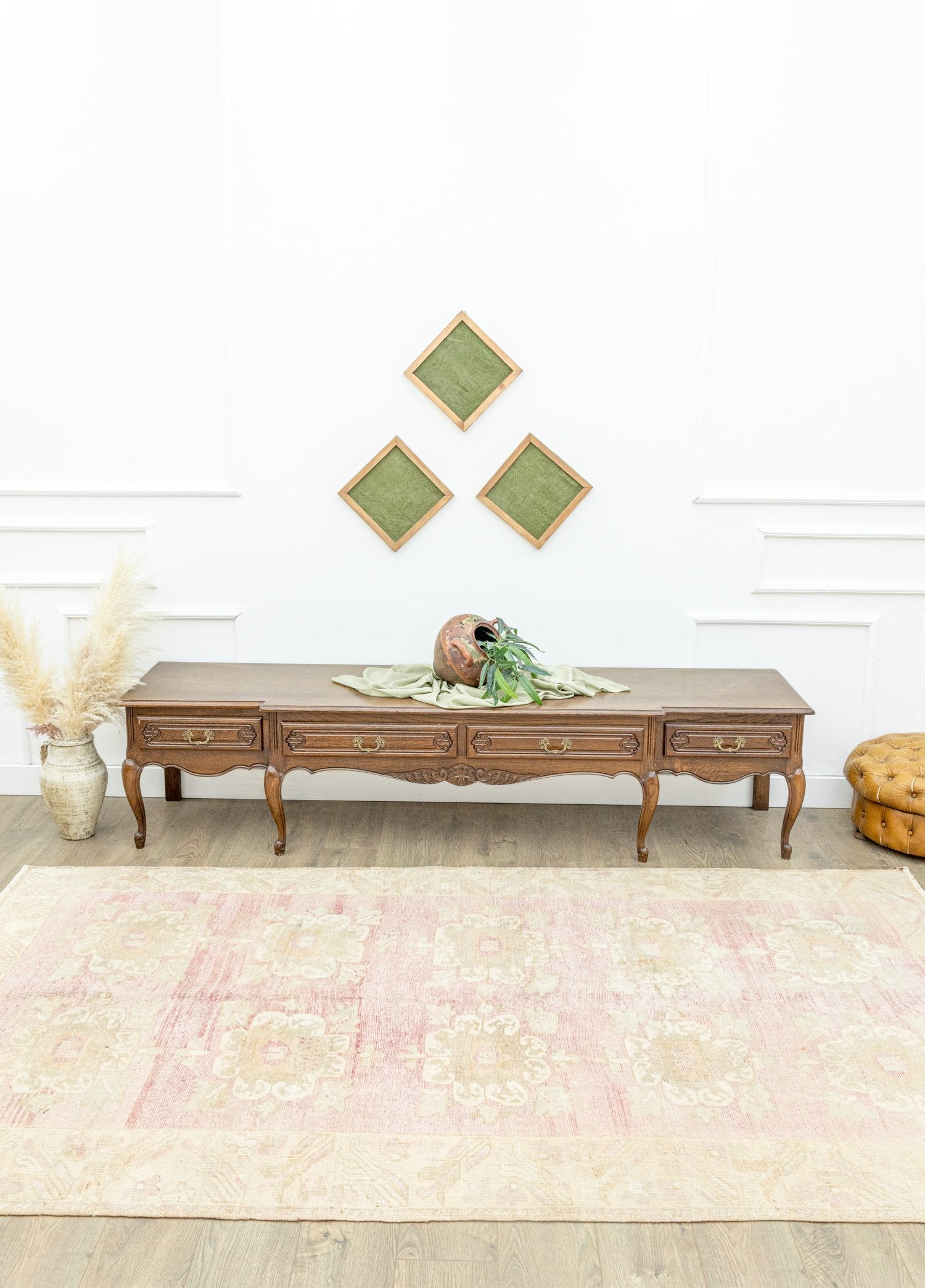 Soho Antiq-Geven çiçekli El Dokuma Halı 169x292 Cm-Halı-2-Milagron.com