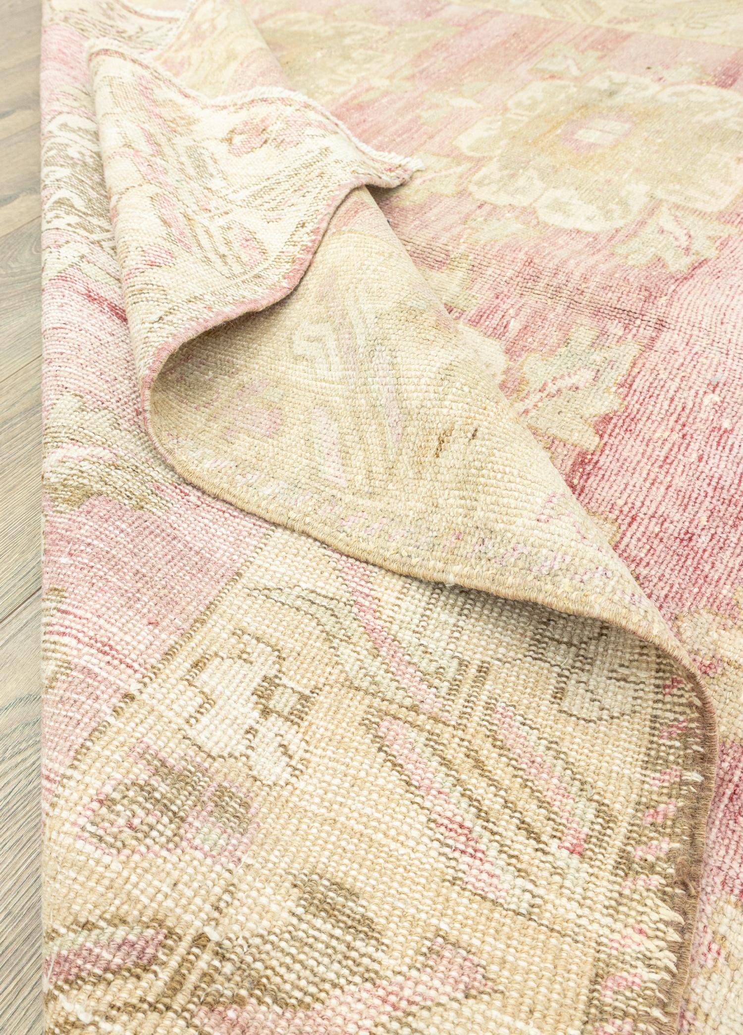 Soho Antiq-Geven çiçekli El Dokuma Halı 169x292 Cm-Halı-6-Milagron.com