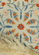 Soho Antiq-Gizel Floral Tasarımlı Kırlent 50x50 Cm-3-Milagron.com