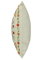 Soho Antiq-Gizel Floral Tasarımlı Kırlent 50x50 Cm-6-Milagron.com
