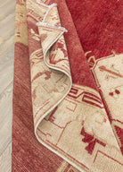 Soho Antiq-Halia Kırmızı Vintage Yün Halı 191x349 Cm-Halı-6-Milagron.com