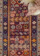 Soho Antiq-Hannes Etnik Desenli El Dokuma Yolluk 89x397 Cm-Halı-3-Milagron.com