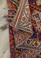 Soho Antiq-Hannes Etnik Desenli El Dokuma Yolluk 89x397 Cm-Halı-7-Milagron.com