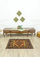 Soho Antiq-Hattuşa El Dokuma Sumak Halı 82x132 Cm-2-Milagron.com