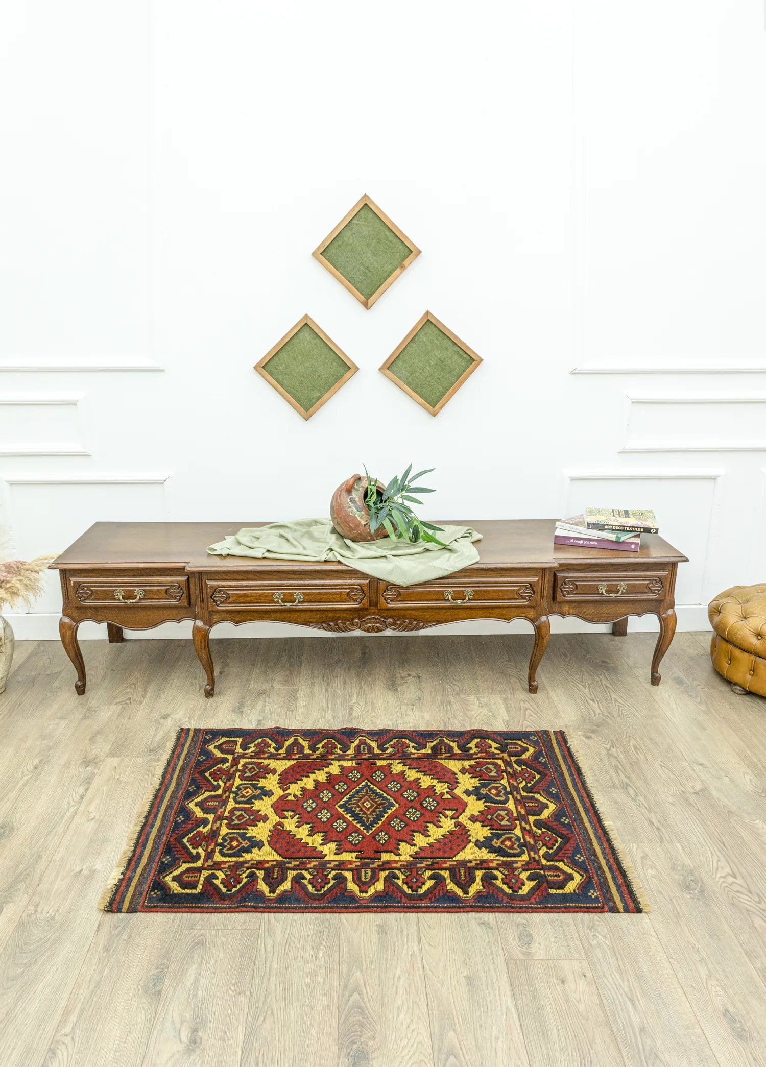 Soho Antiq-Hattuşa El Dokuma Sumak Halı 82x132 Cm-2-Milagron.com