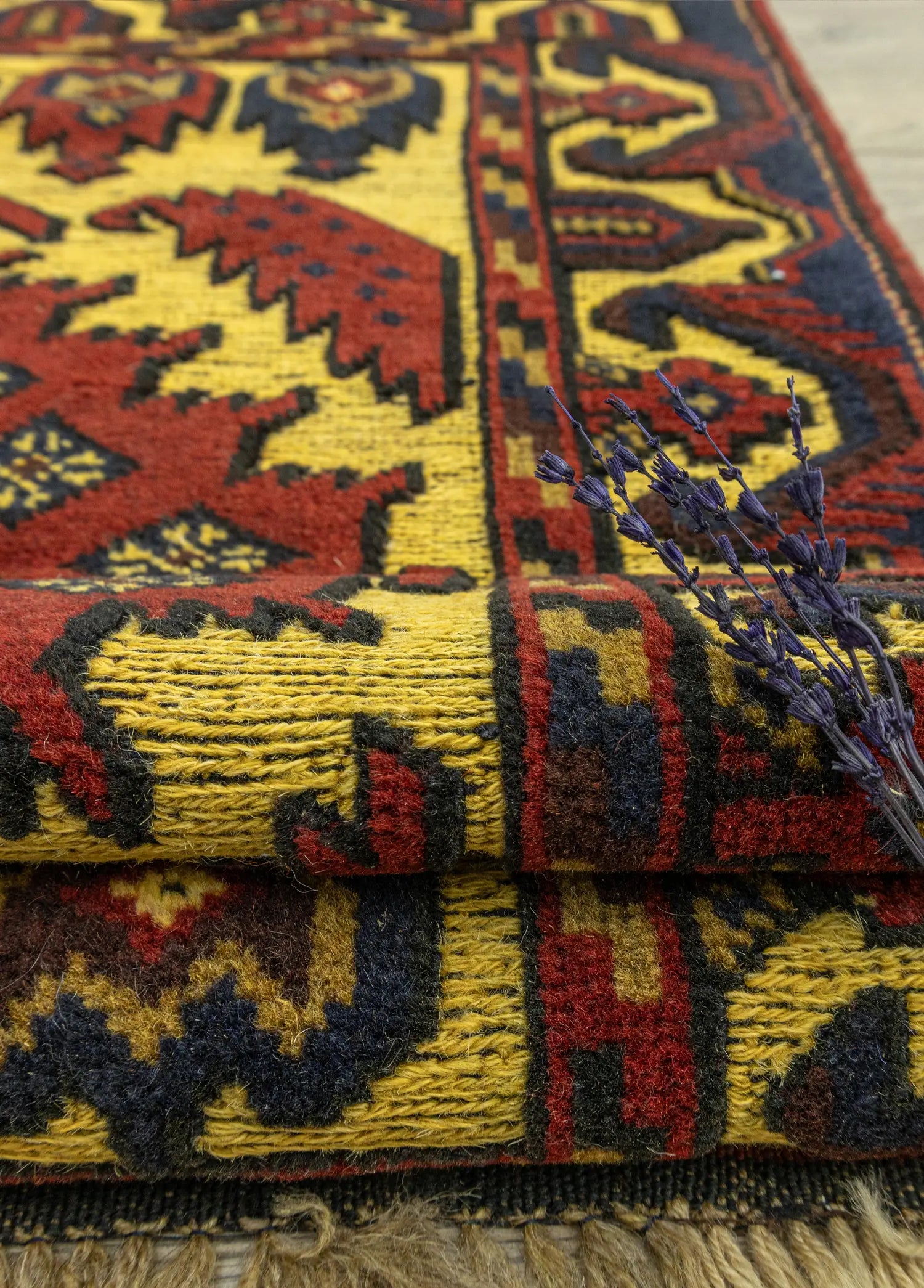 Soho Antiq-Hattuşa El Dokuma Sumak Halı 82x132 Cm-5-Milagron.com