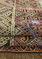 Soho Antiq-Hazra Geometrik Tasarımlı Cicim Kilim 153x433 Cm-Kilim-4-Milagron.com