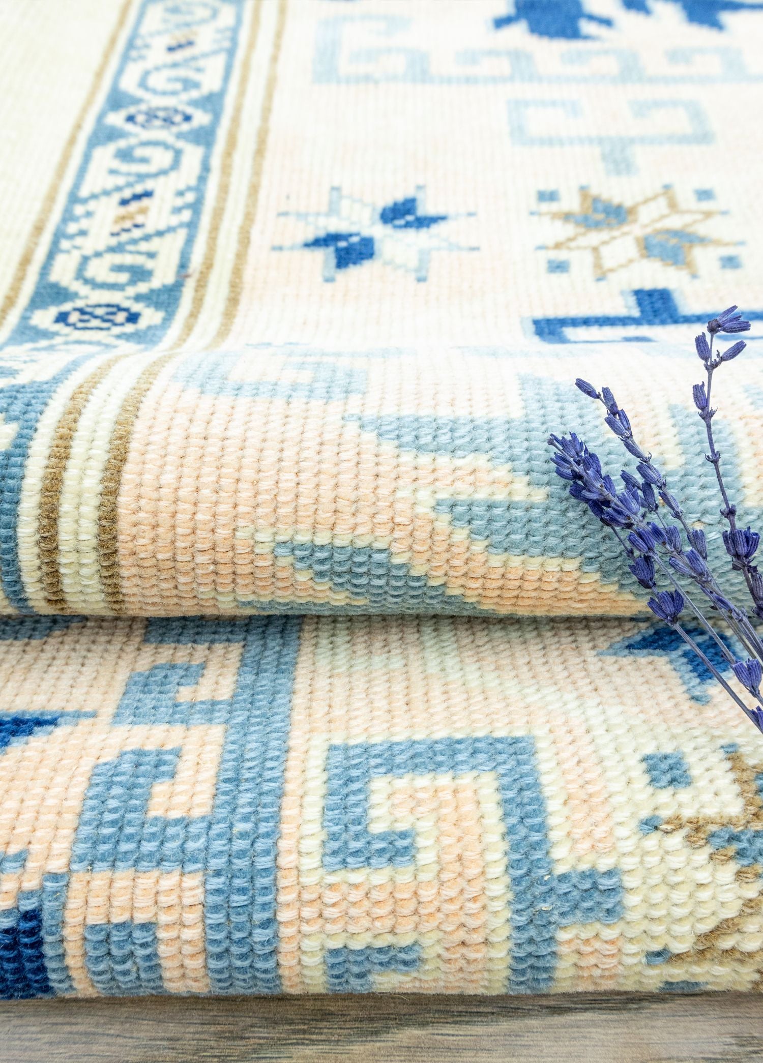 Soho Antiq-Helsa Rustik Tasarımlı El Dokuma Yün Halı 210x287 Cm-Halı-4-Milagron.com