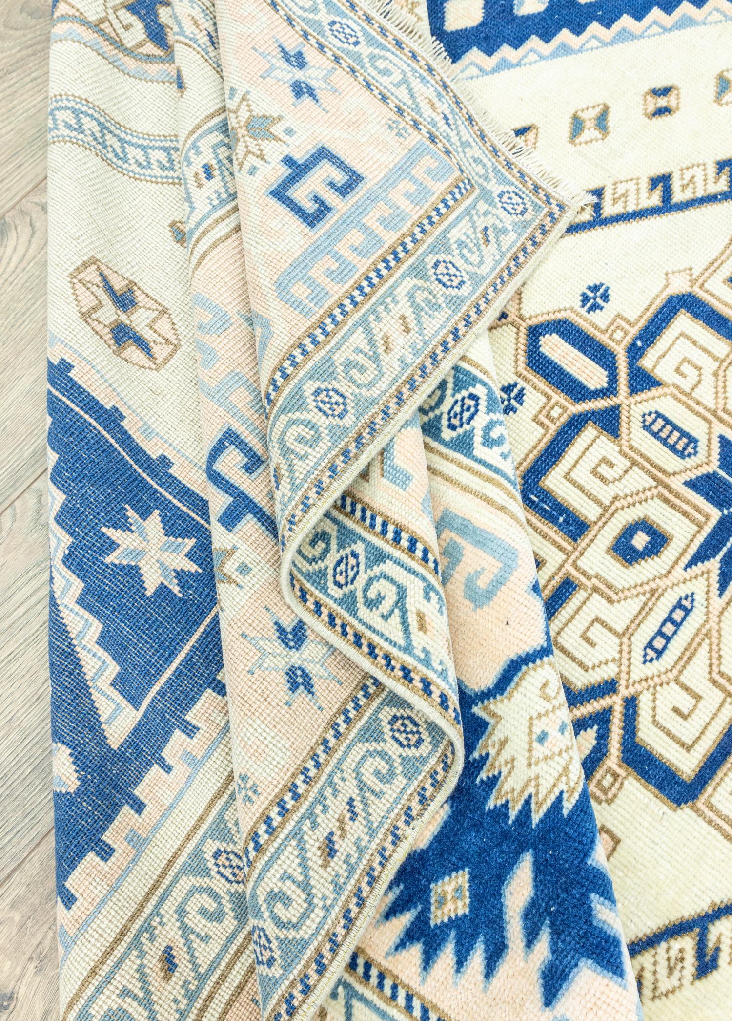 Soho Antiq-Helsa Rustik Tasarımlı El Dokuma Yün Halı 210x287 Cm-Halı-6-Milagron.com