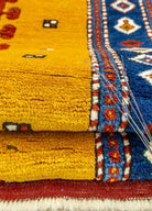 Soho Antiq-Hevi El Dokuma Sarı Yün Halı 161x237 Cm-Halı-4-Milagron.com