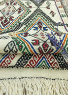 Soho Antiq-Humeyn Geometrik Tasarımlı Yün Kilim 131x157 Cm-Kilim-4-Milagron.com