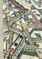 Soho Antiq-Humeyn Geometrik Tasarımlı Yün Kilim 131x157 Cm-Kilim-6-Milagron.com