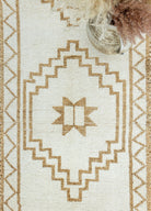 Soho Antiq-Ilgar Natural Renkli El Dokuma Yün Herki Yolluk 91x393 Cm-Halı-3-Milagron.com