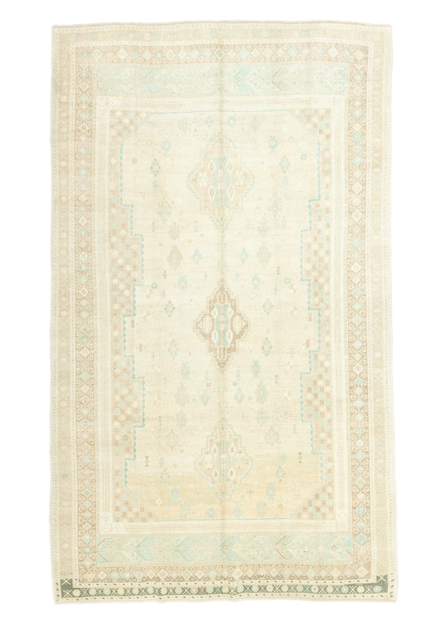 Soho Antiq-Itır Pastel Renkli El Dokuma Halı 180x307 Cm-Halı-1-Milagron.com