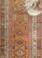 Soho Antiq-Jajil Bohem Tasarımlı Renkli Herki Yolluk 88x367 Cm-Halı-3-Milagron.com