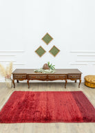 Soho Antiq-Jesse El Dokuma Kırmızı Tülü Halı 127x218 Cm-Halı-2-Milagron.com