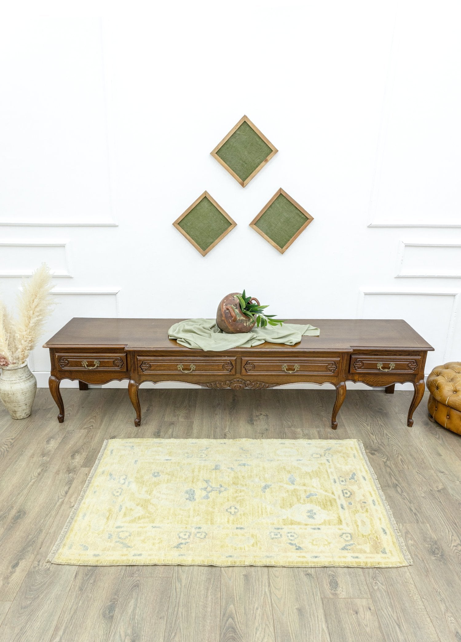 Soho Antiq-Jesse El Dokuma Yün Halı 92x145 Cm-Halı-2-Milagron.com