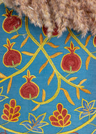 Soho Antiq-Jesse İpek İşlemeli El Yapımı Suzani Kırlent 50x50 Cm-Kırlent-4-Milagron.com