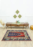 Soho Antiq-Karya Rustik Tasarımlı Yün Halı 131x179 Cm-2-Milagron.com