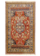 Soho Antiq-Kazvin Floral Desenli Yün Halı 143x250 Cm-Halı-1-Milagron.com