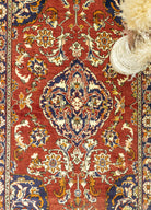 Soho Antiq-Kazvin Floral Desenli Yün Halı 143x250 Cm-Halı-3-Milagron.com