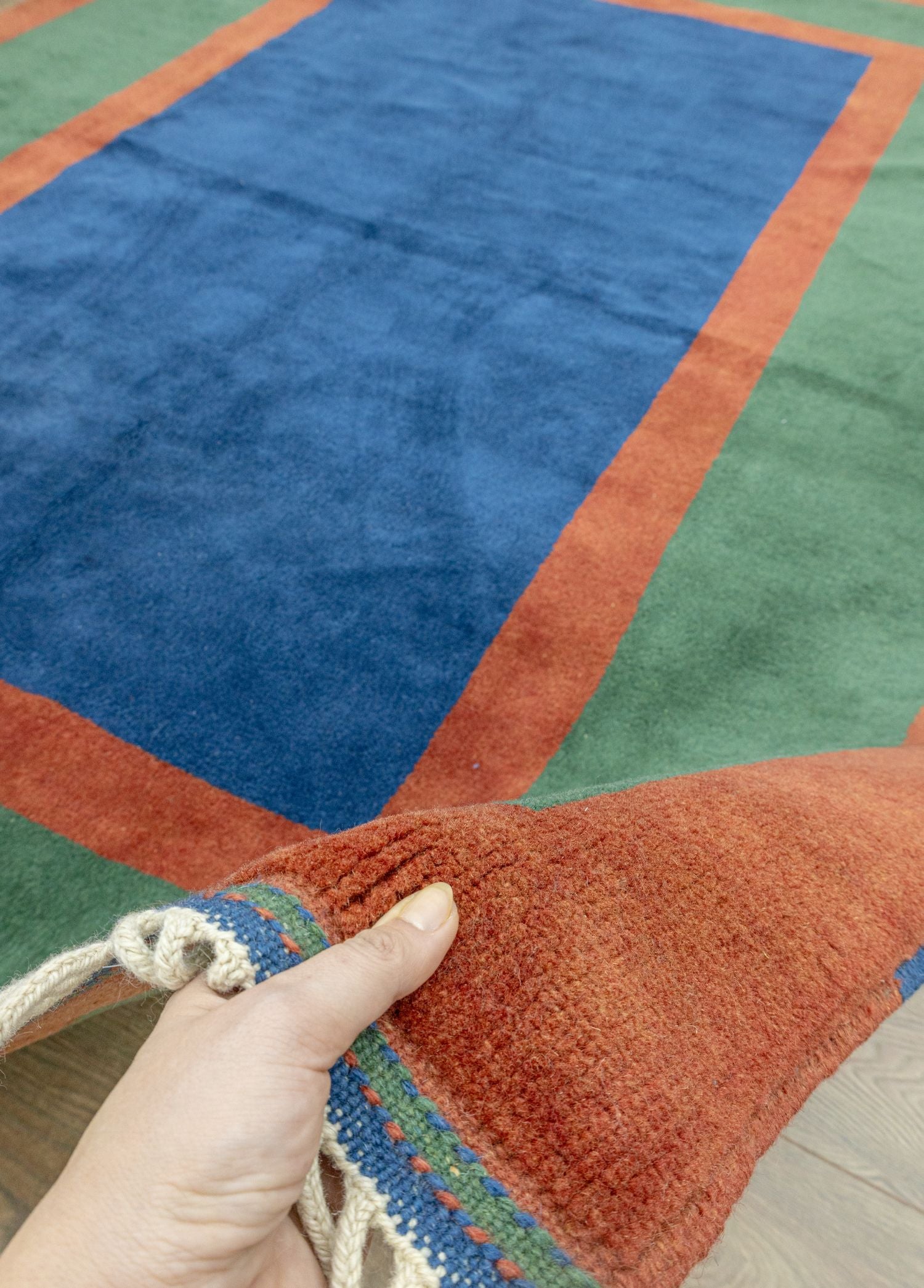 Soho Antiq-Kerec Renkli El Dokuma Halı 204 x 270 Cm-Halı-4-Milagron.com