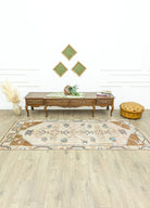 Soho Antiq-Khorsa El Dokuma Yün Yolluk 120x282 Cm-2-Milagron.com