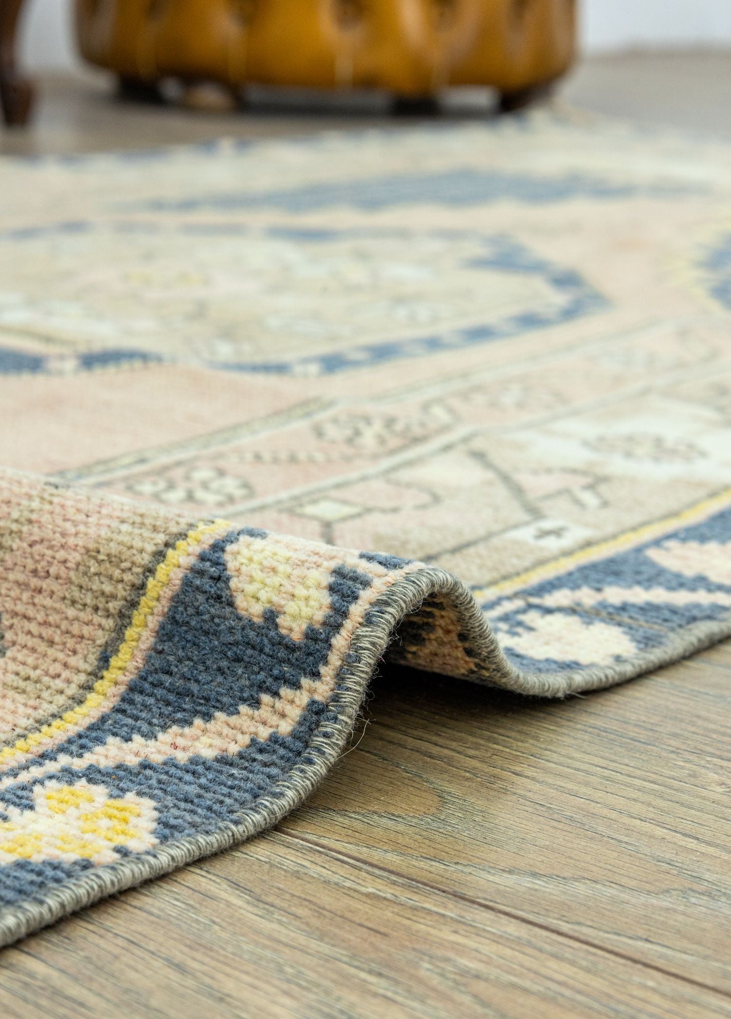 Soho Antiq-Khorsa Rustik Desenli El Dokuma Yolluk 98x296 Cm-Halı-5-Milagron.com