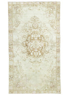 Soho Antiq-Koltan Floral Madalyon Desenli Yün Halı 204x352 Cm-Halı-1-Milagron.com