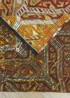 Soho Antiq-Kortu Etnik Renkli El Dokuma Cicim Kilim 131x166 Cm-Kilim-7-Milagron.com